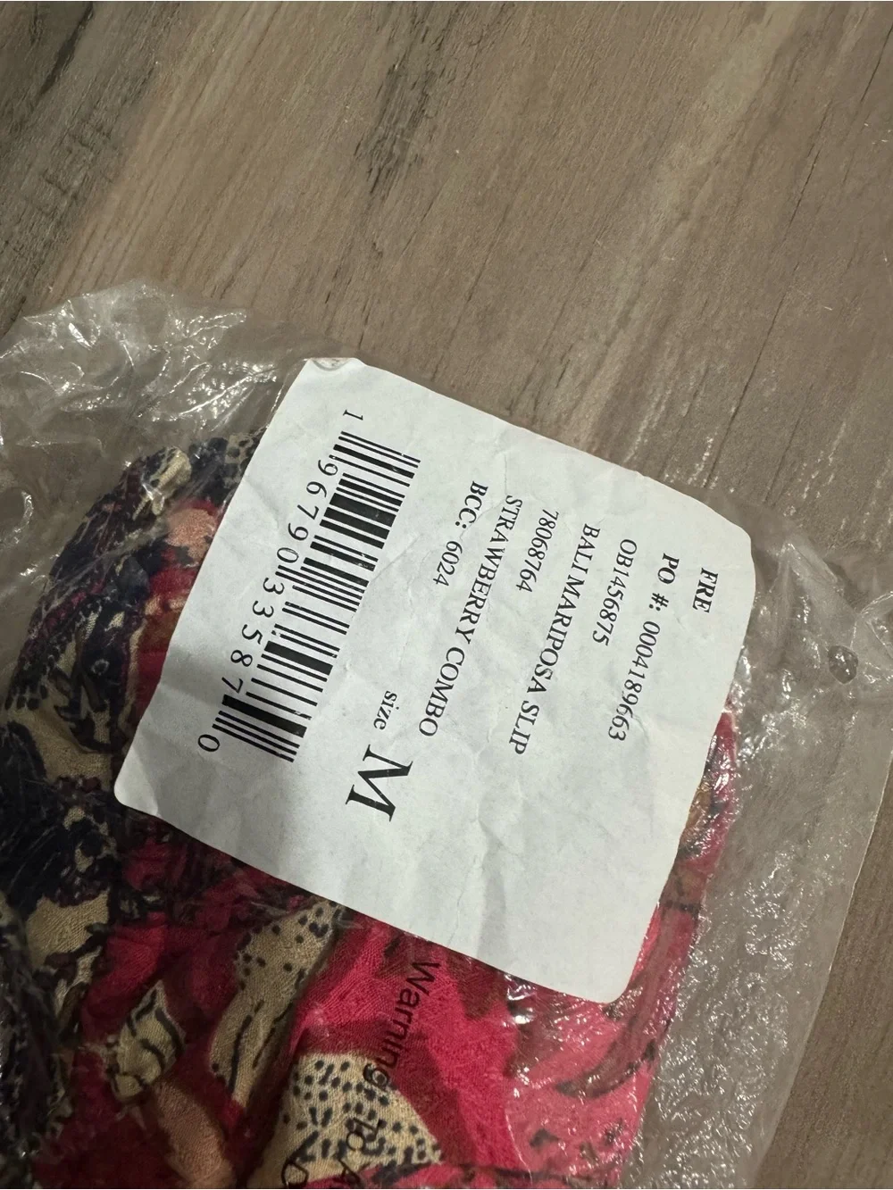 🎉LAST PIECE🎉Free People‎ Bali Mariposa Mini Slip